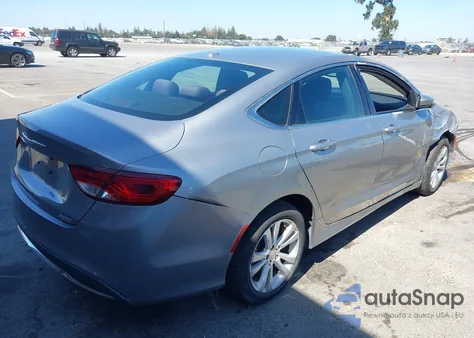 2015 Chrysler 200 Limited из США, поврежденный, VIN 1C3CCCAB6FN638095